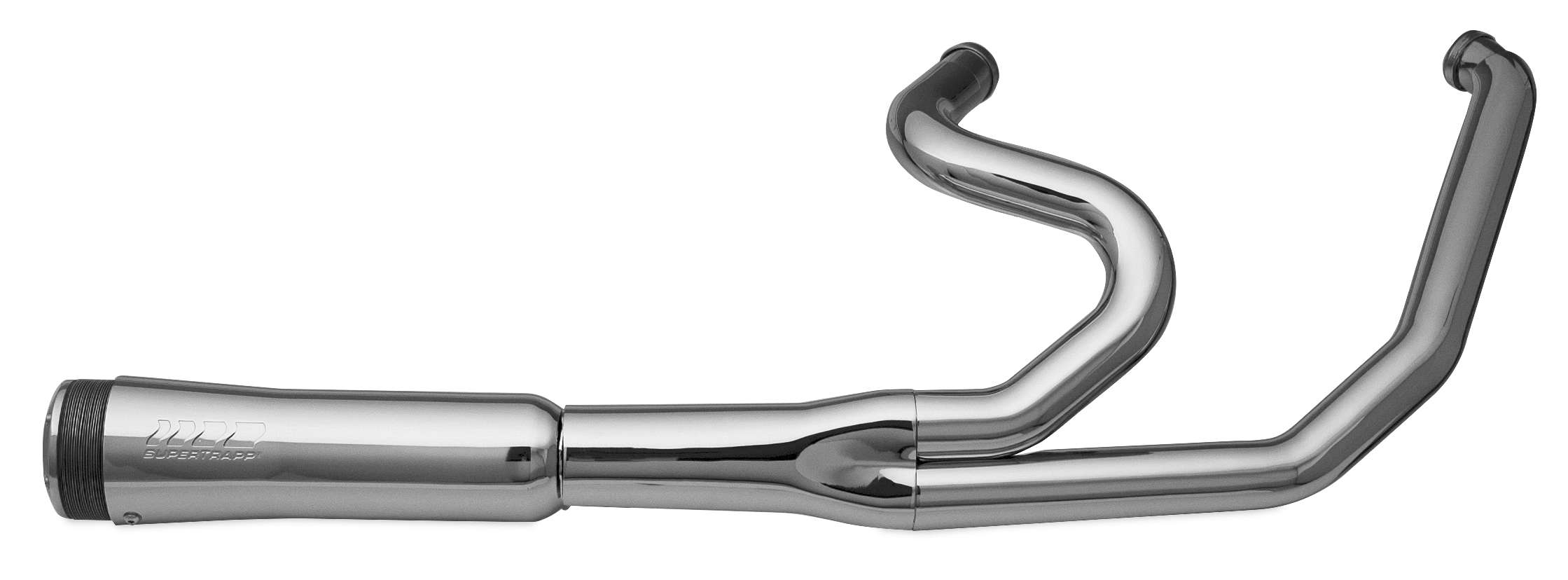 Fat Shot 2-Into-1 Exhaust System - Chrome