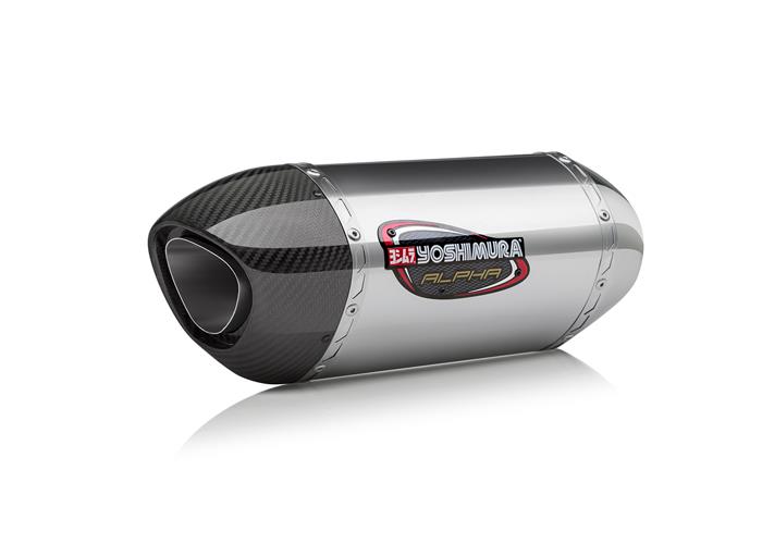 Alpha Race Series 3/4 Exhaust - Stainless Steel Muffler