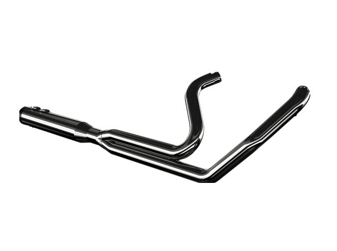 2-Into-1 System with Two-Step Headers - Billet Tip - Eclipse