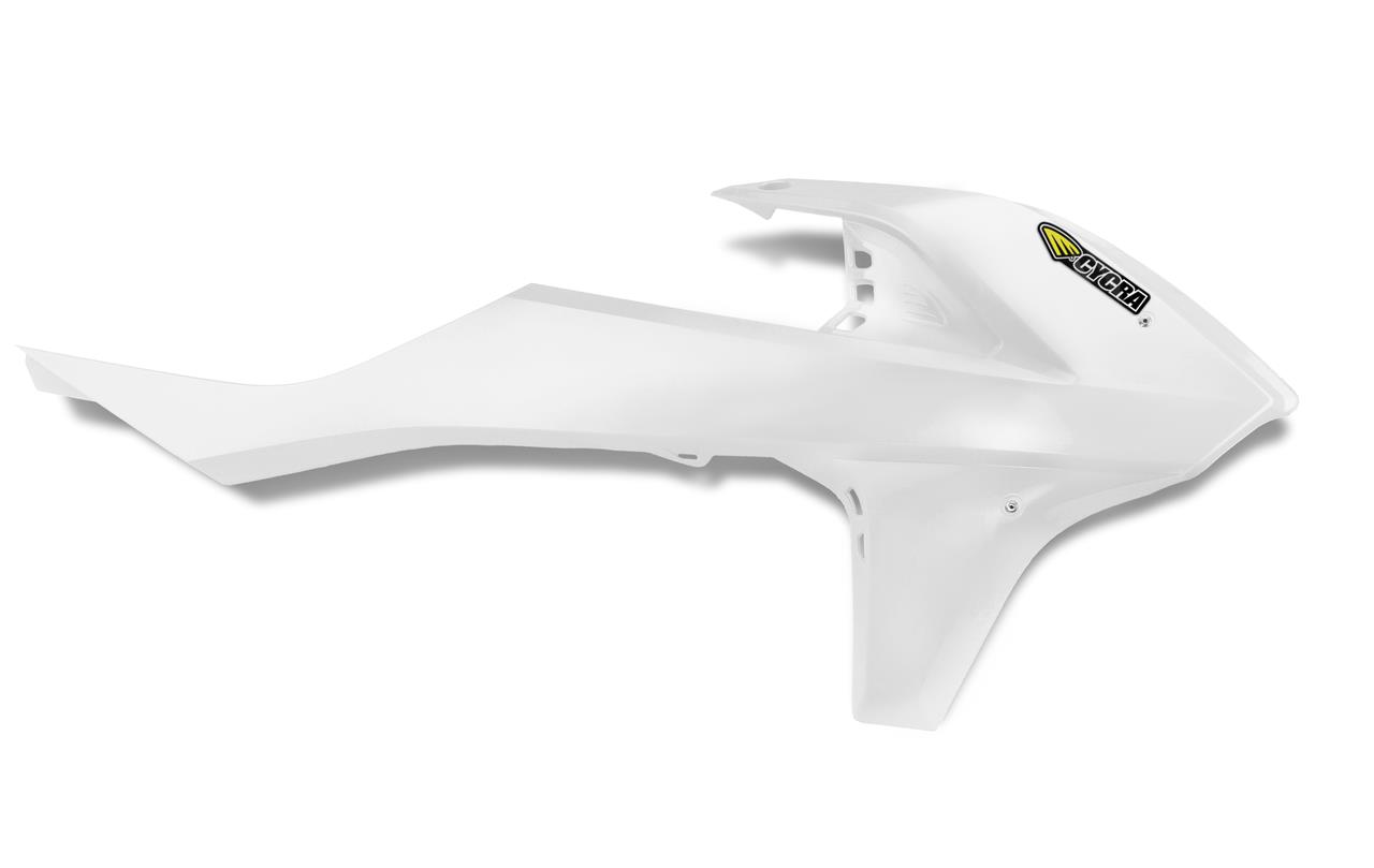 Powerflow Intake Radiator Shrouds - White