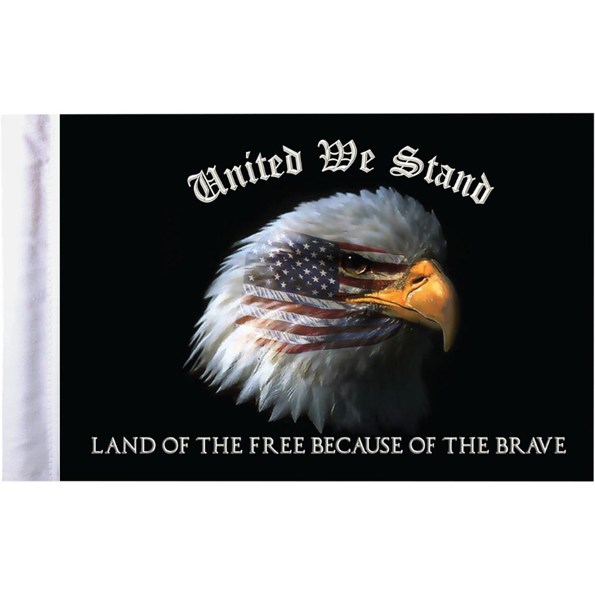 10in. x 15in. Flag - United We Stand
