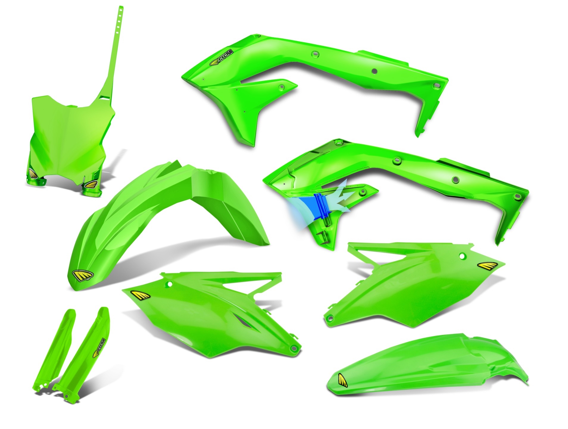 Powerflow Body Kit - Green