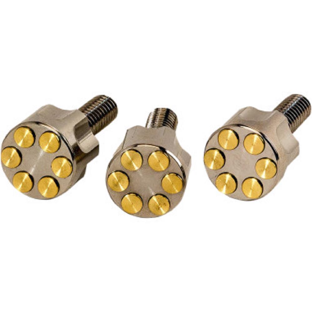 Revolver Windshield Mount Kit - Polished