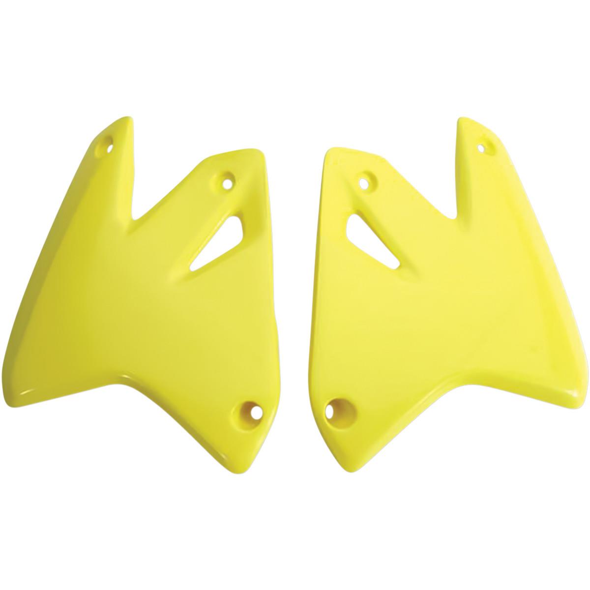 Radiator Covers - 01-17 RM Yellow