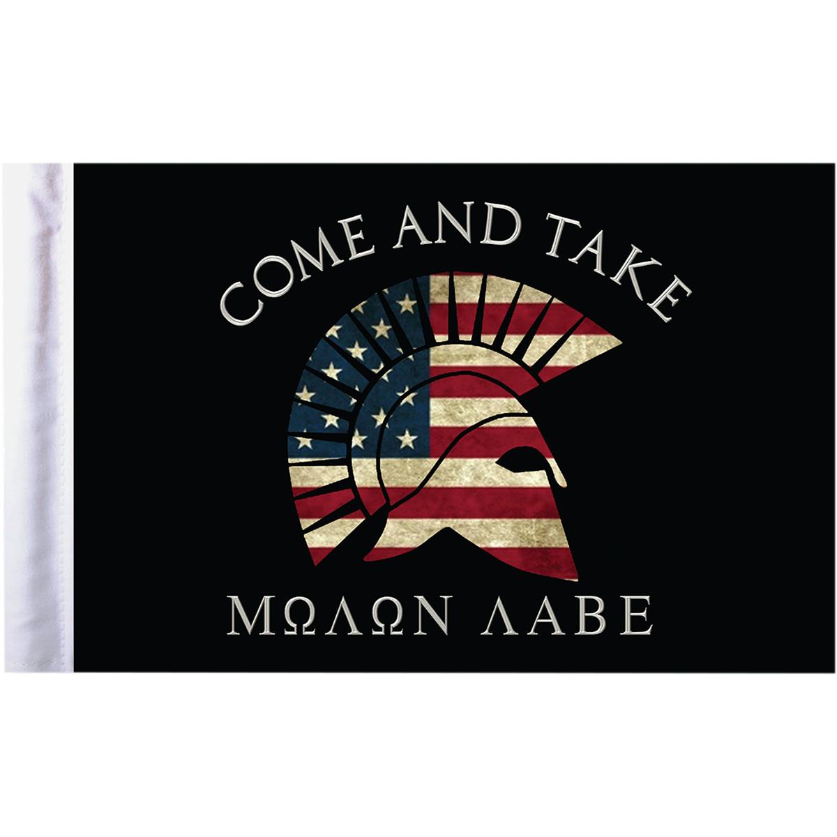 6in. x 9in. Flag - Come and Take