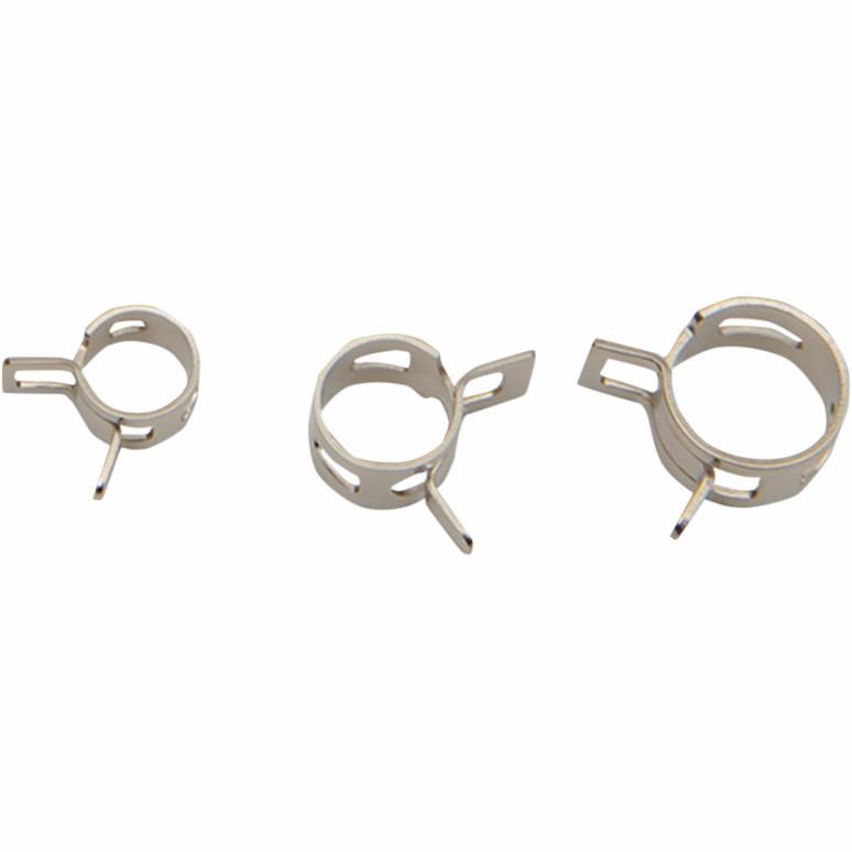 Chrome Spring Clamps - 100 Pack