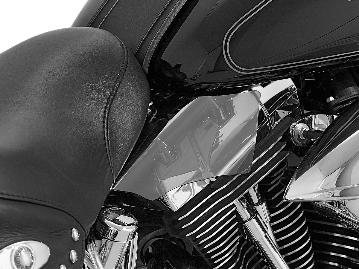 AirMaster Saddle Shields - Reflective Smoke