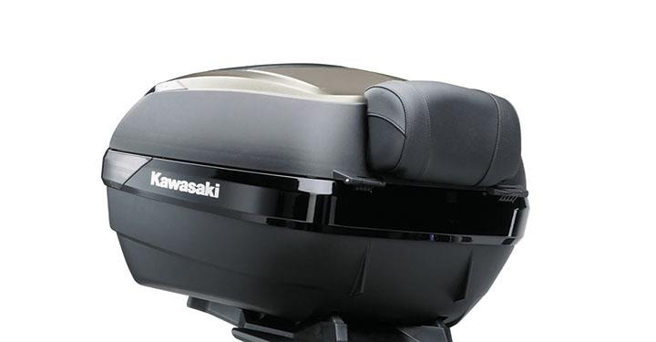 KQR Top Case Trim Set - 47L. - Metallic Raw Titanium