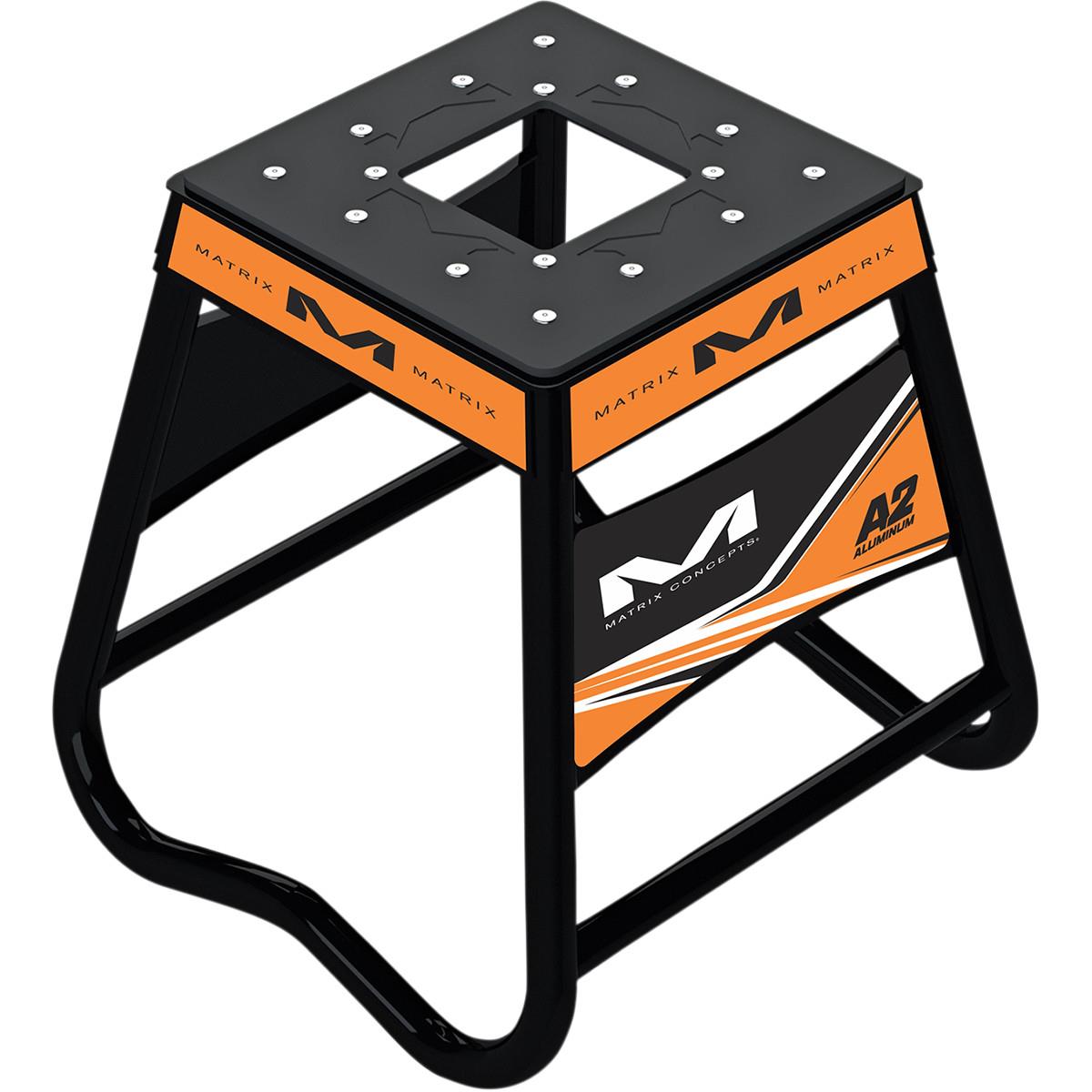 A2 Aluminum Stand - Orange/Black