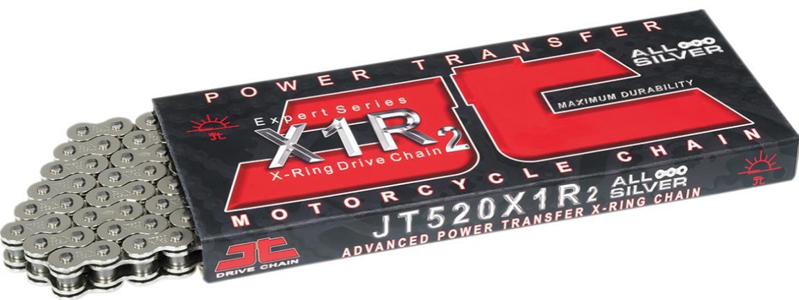 520 X1R2 Heavy Duty Expert Series X-Ring Sealed Drive Chain - 120 Links - Nickel