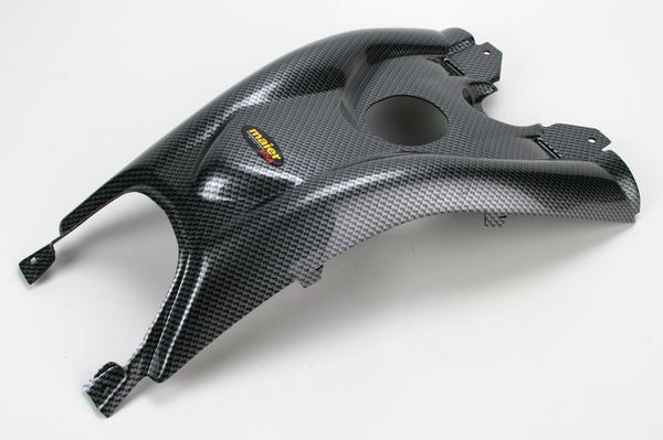 Scooped Race Hood - Black Carbon Fiber
