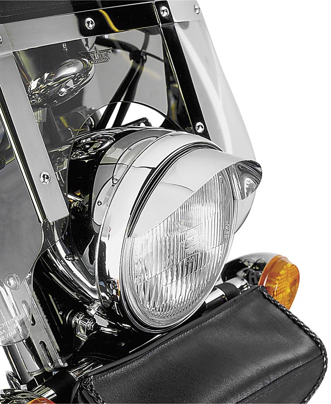 7in. Headlight Visor