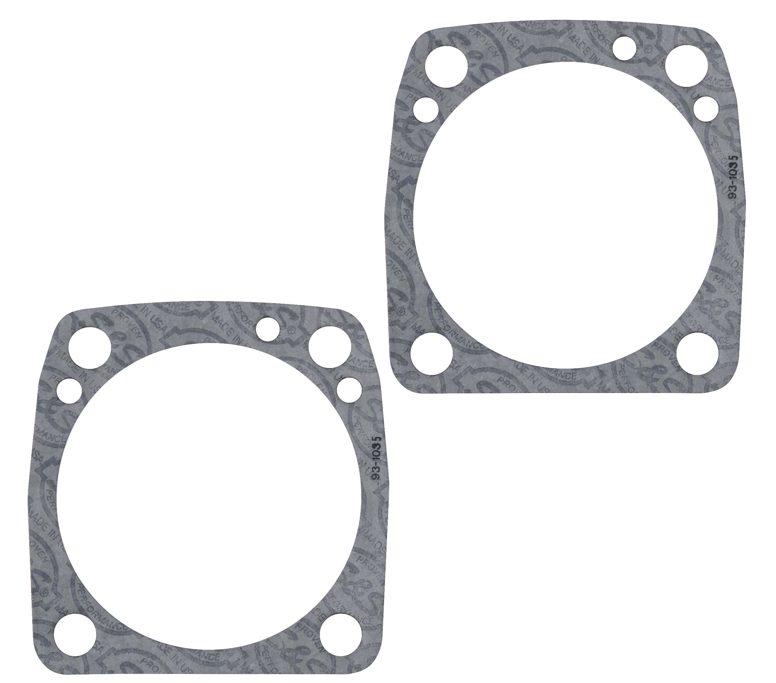 Base Gaskets - 3.5in. Bore - .018in. Thick Graphite