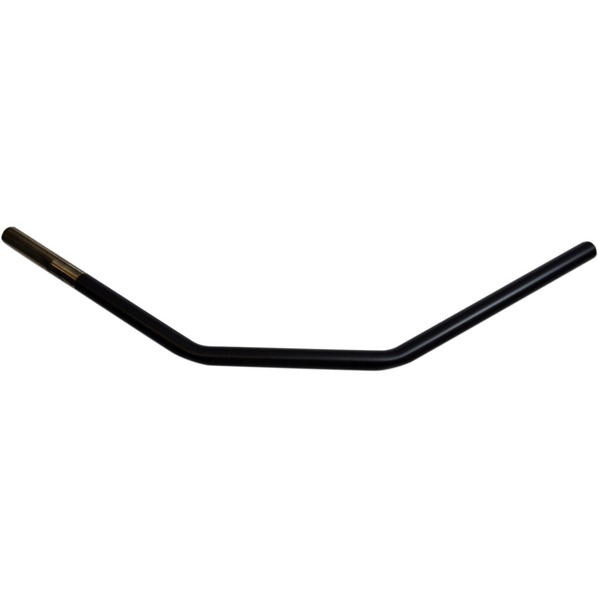 1in. Dragster Wide Handlebar - Dimpled - Black