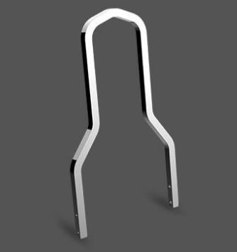 Sissy Bar - Mini Lowboy - Chrome