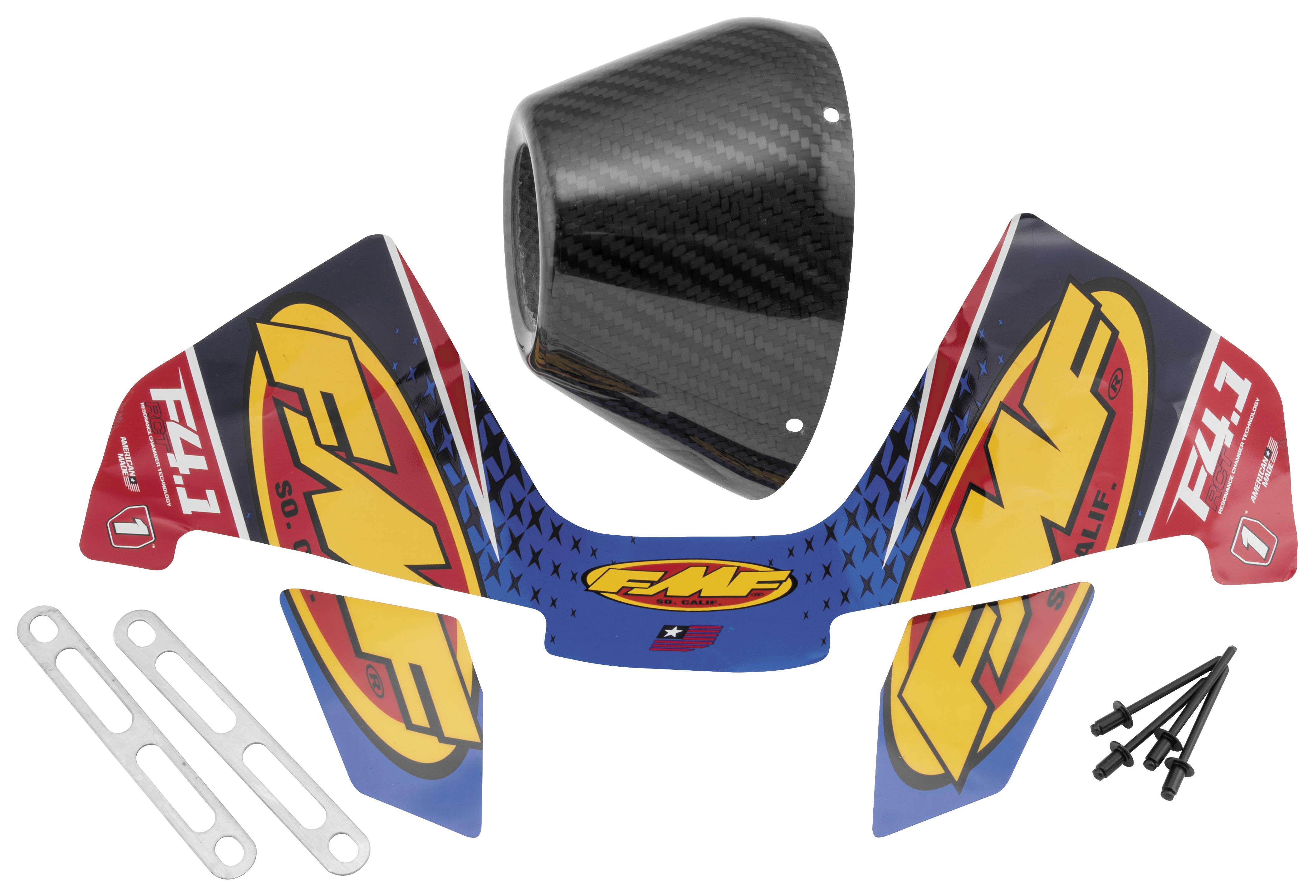 Dual RCT End Cap Kit - Right - Carbon Fiber