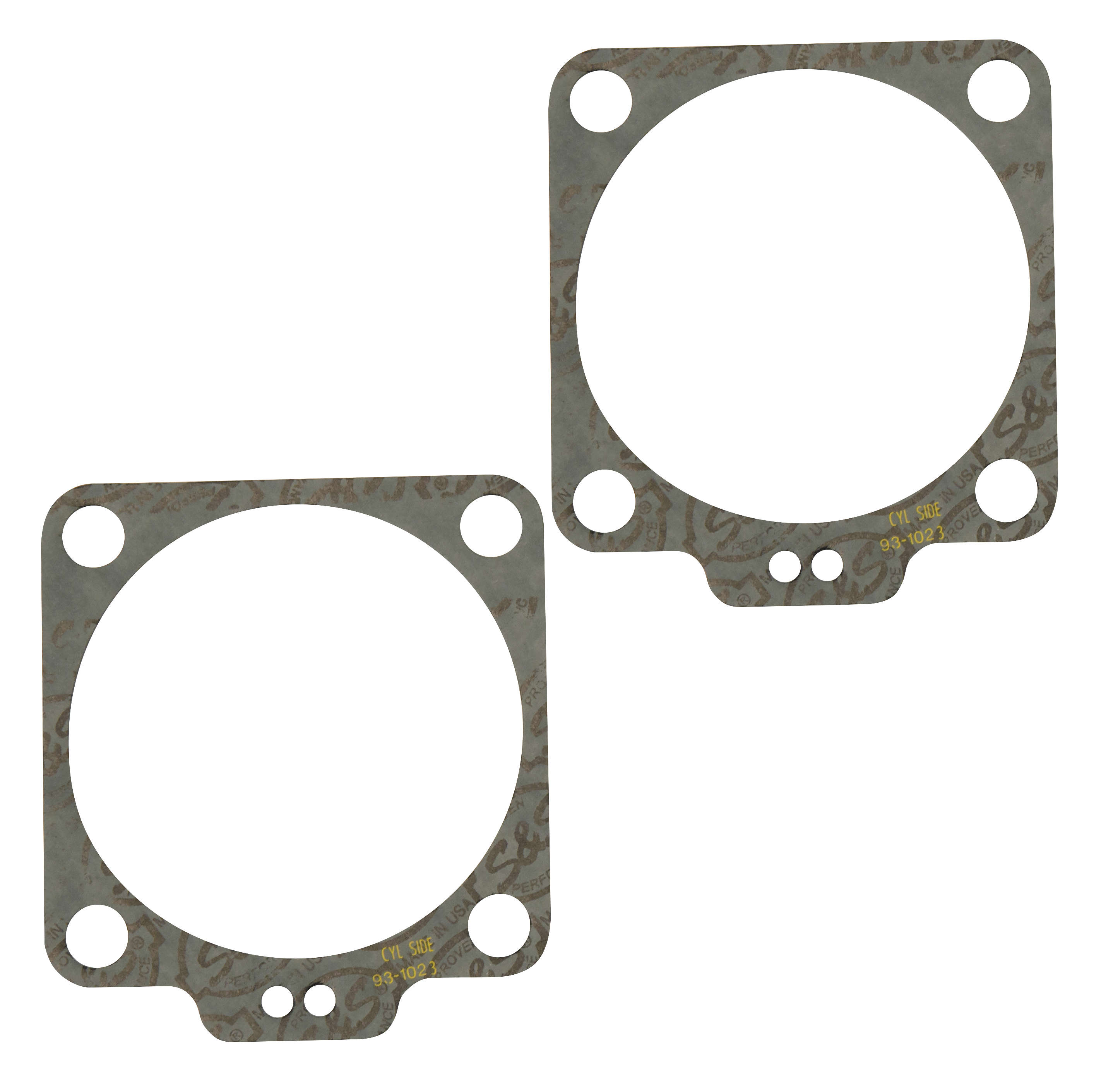 Base Gasket - S&S 3 7/16in. and 3 1/2in. Bore, .018in. Thick
