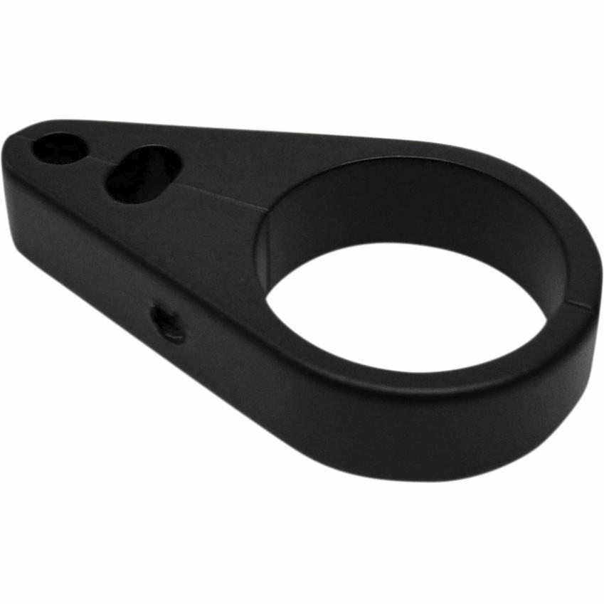 Throttle/Idle/Brake Cable Clamp for 1in. Diameter Handlbar/Frame - Flat Black