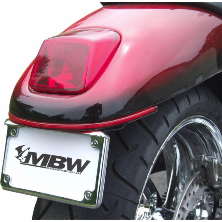 240mm V-Rod Rear LED Turn Signal Kit - Red LED w/ Red Lens