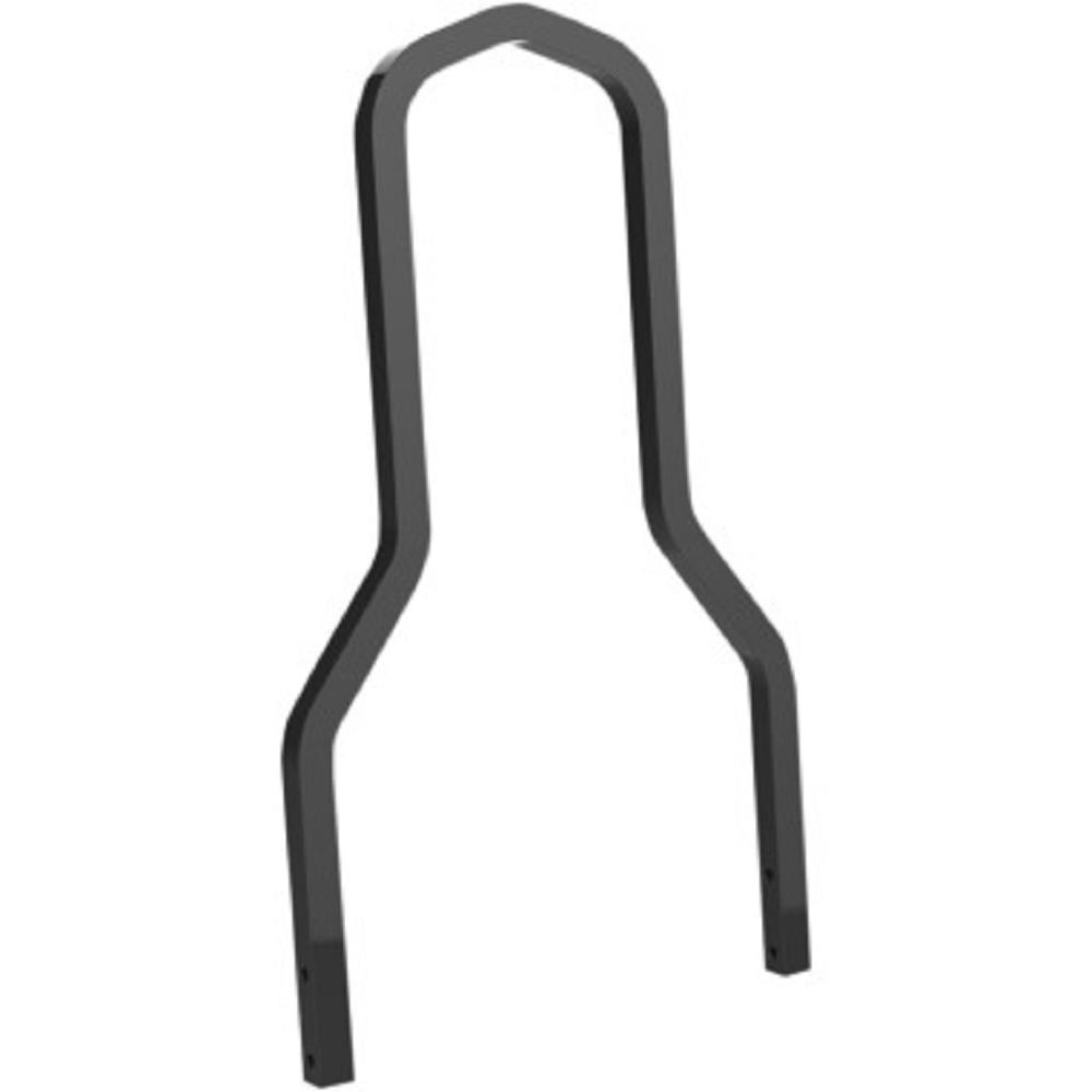 Square Sissy Bar - Short - 10in. - Black