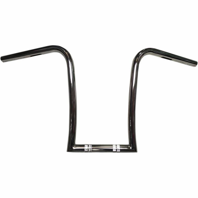 1in. Midget Gimp Handlebar - 14in. End Rise - Chrome