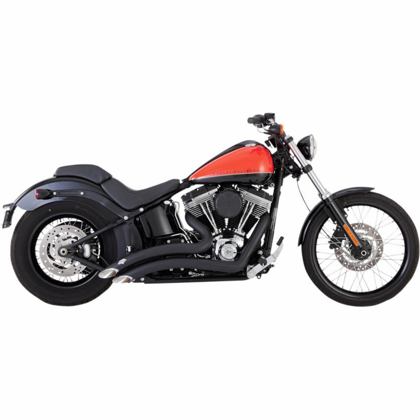 Big Radius 2-Into-2 Exhaust System - Black