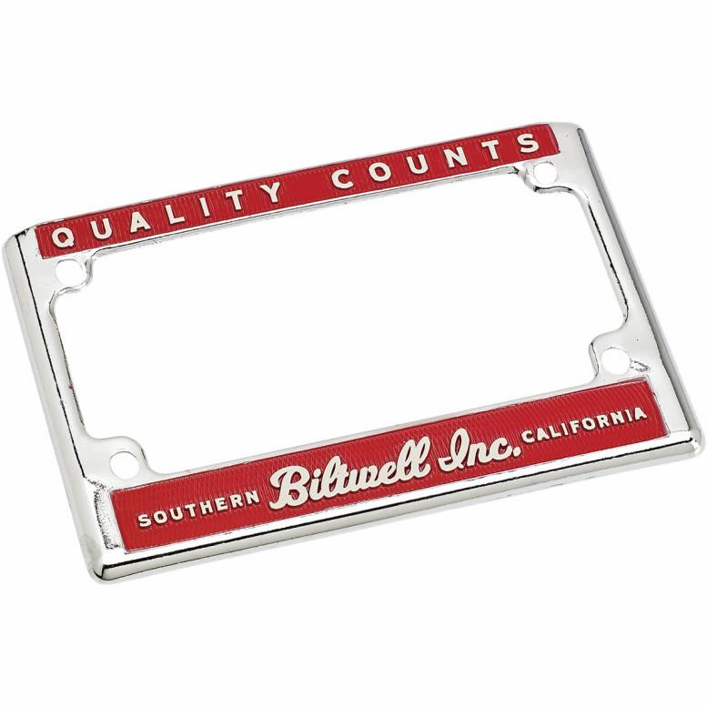 License Plate Frame - Quality Counts