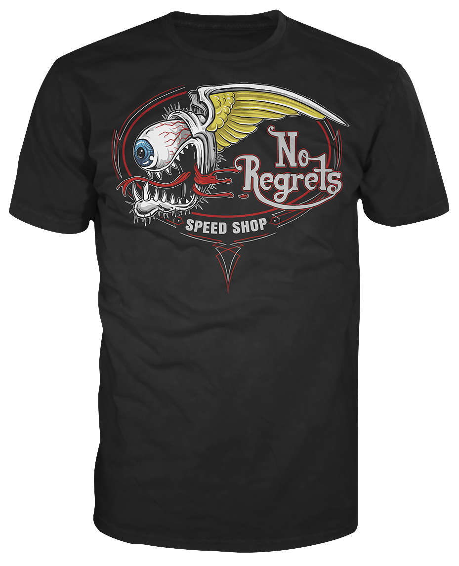 No Regrets Speed Shop T-Shirt