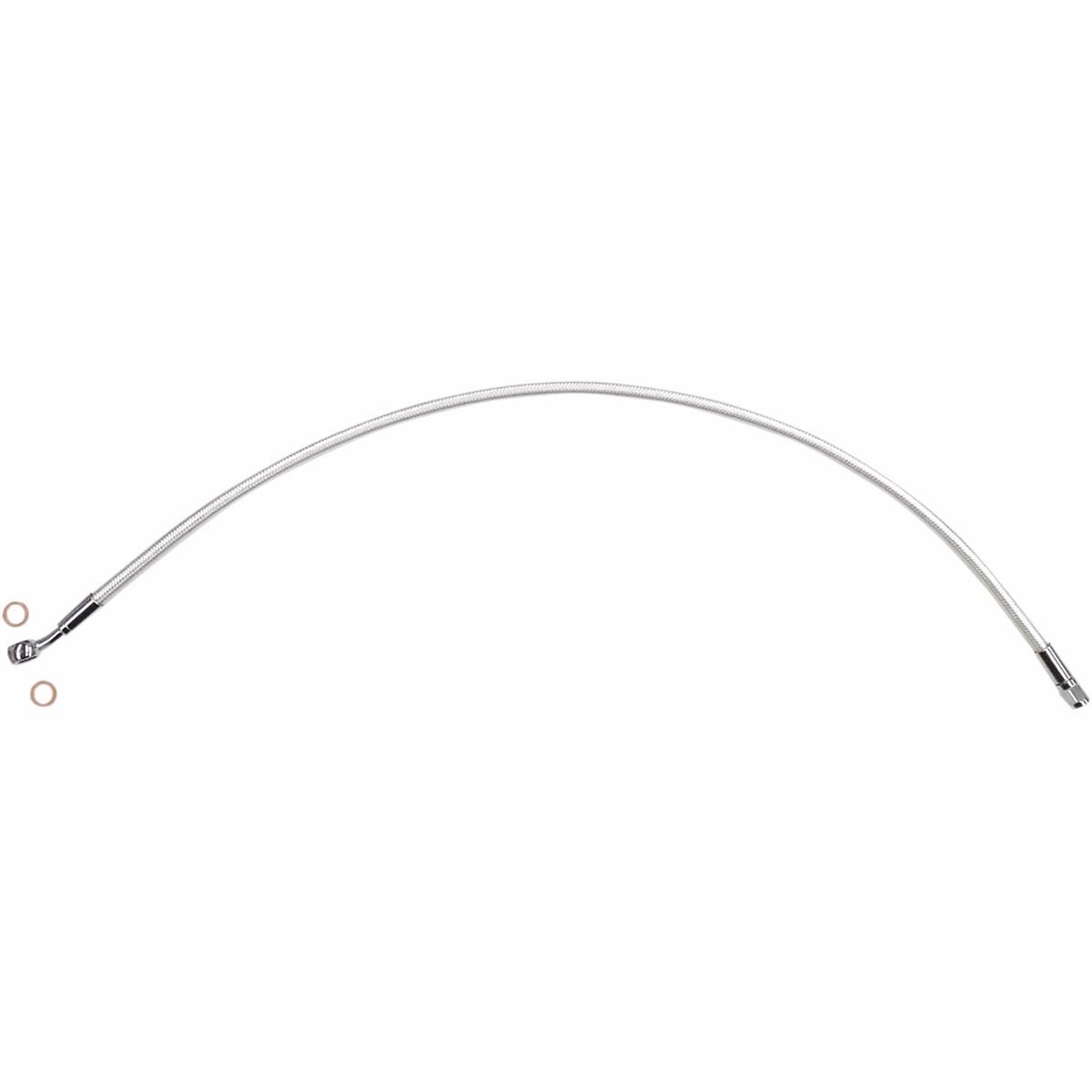 Sterling Chromite II Braided Front Upper Brake Line Kit - Stock