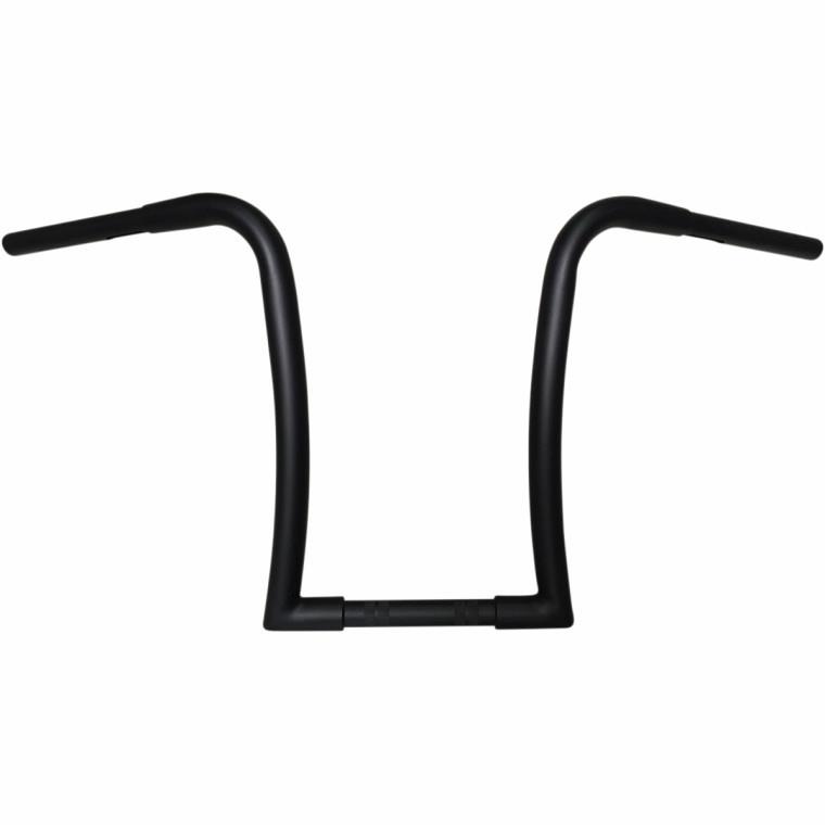 1-1/4in. Pudgy Gimp Hanger Handlebar - 16in. End Rise - Black