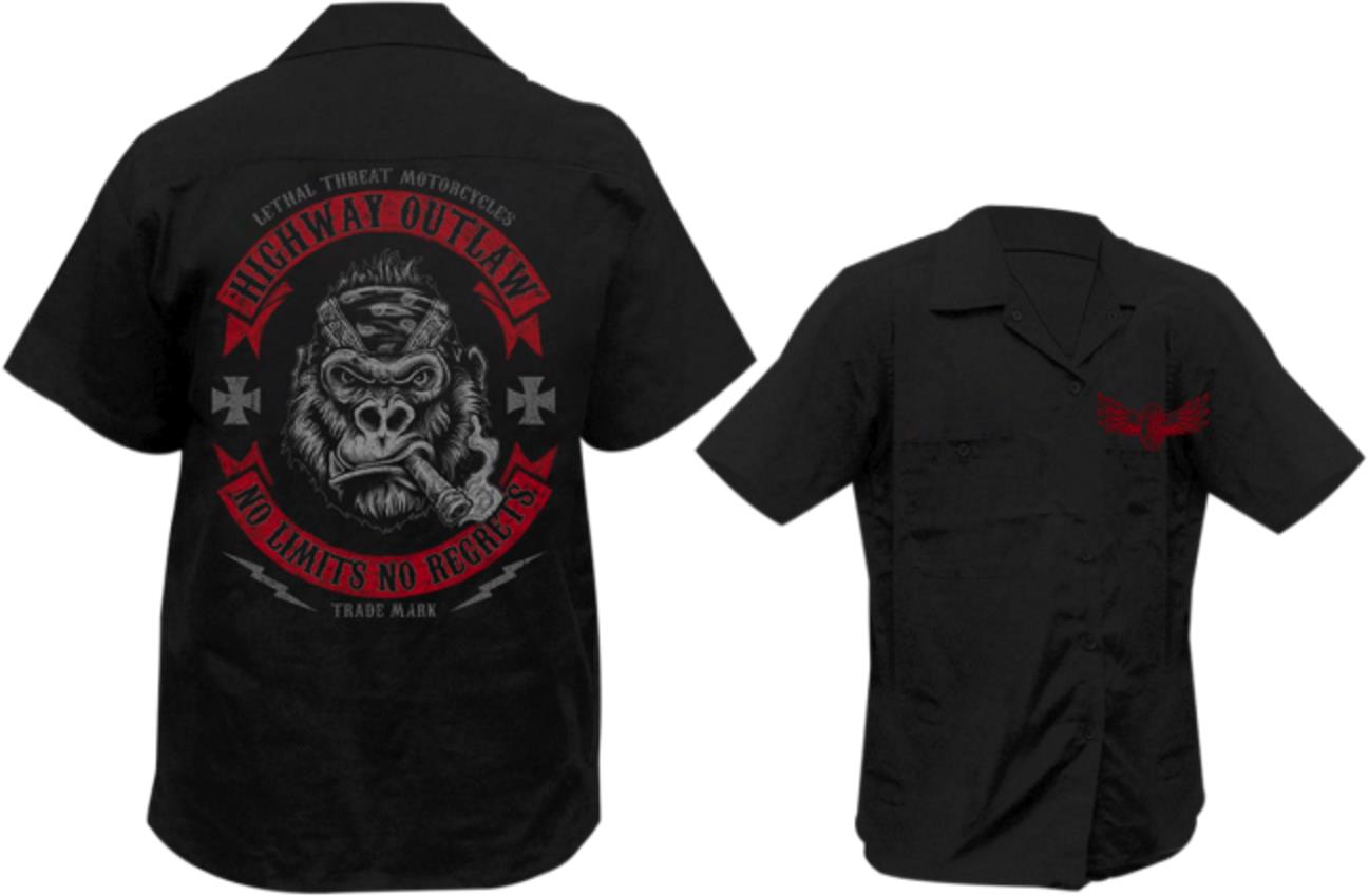 No Limits Gorilla Screen Printed Shirt