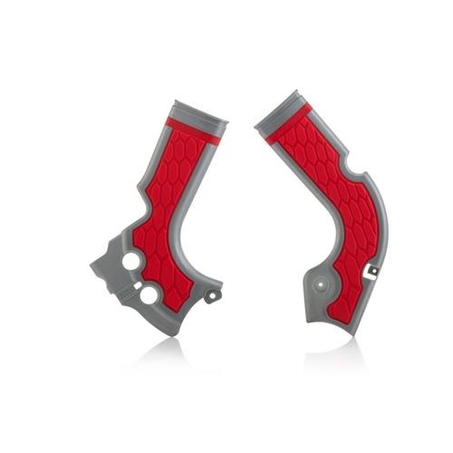 X-Grip Frame Guard - Silver/Red