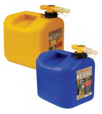 No-Spill Gas Kerosene Can - 5gal. - Blue