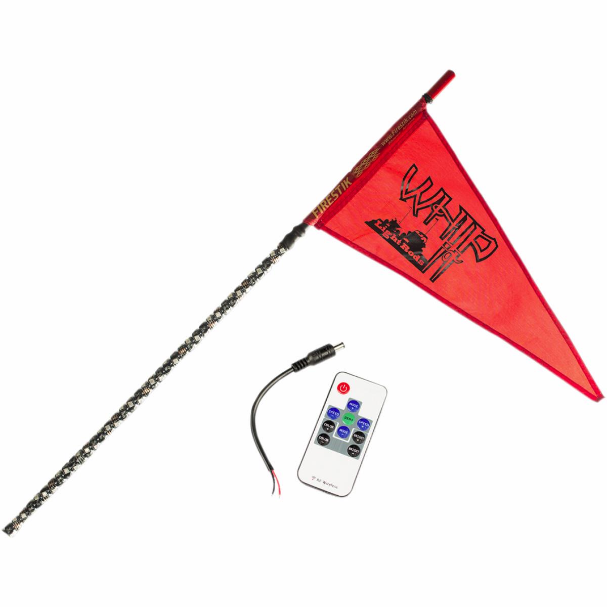 Standard RF Light Rod Whip - 5ft. - Black