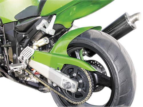 Rear Tire Hugger - Green