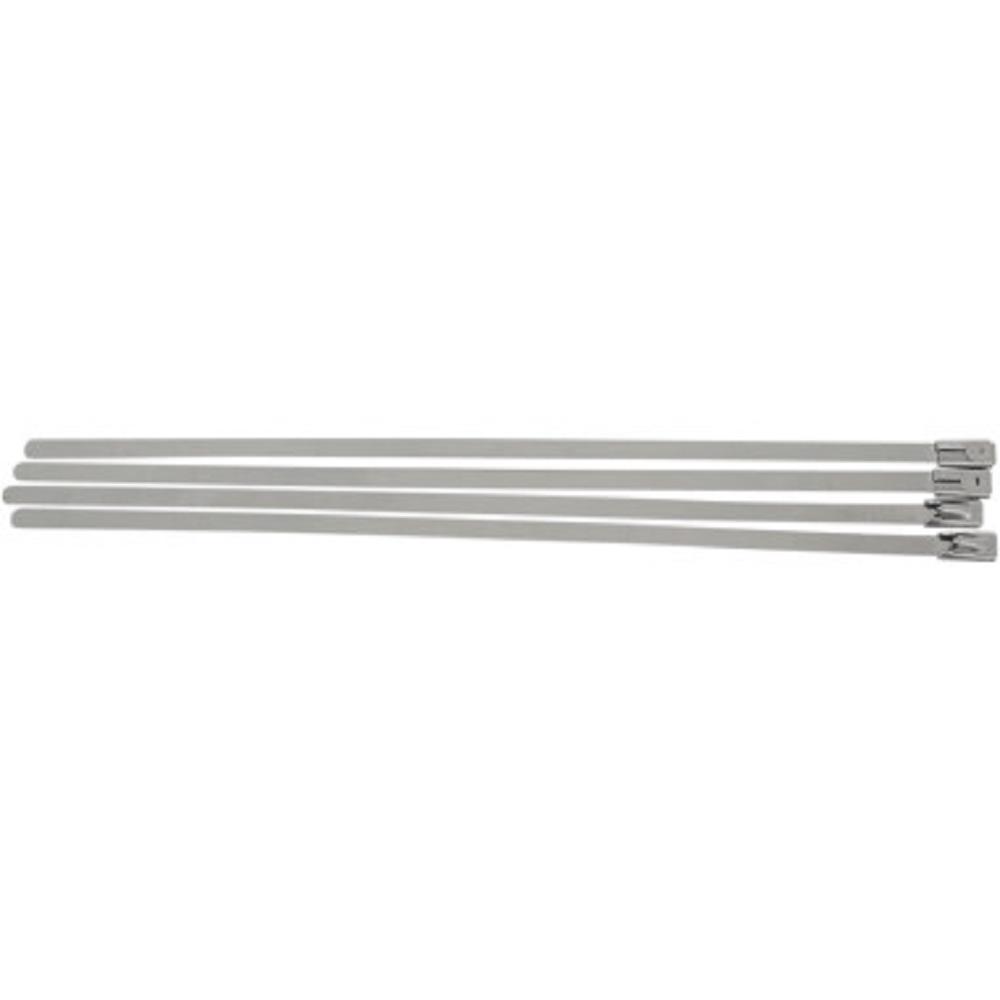 Stainless Steel Tie Wraps - Ladder Style (.275in. W) - 14in. - Silver