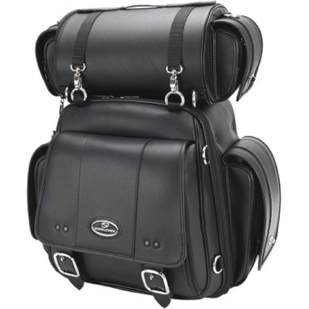 CD3600 Sissy Bar Bag with Roll Bag
