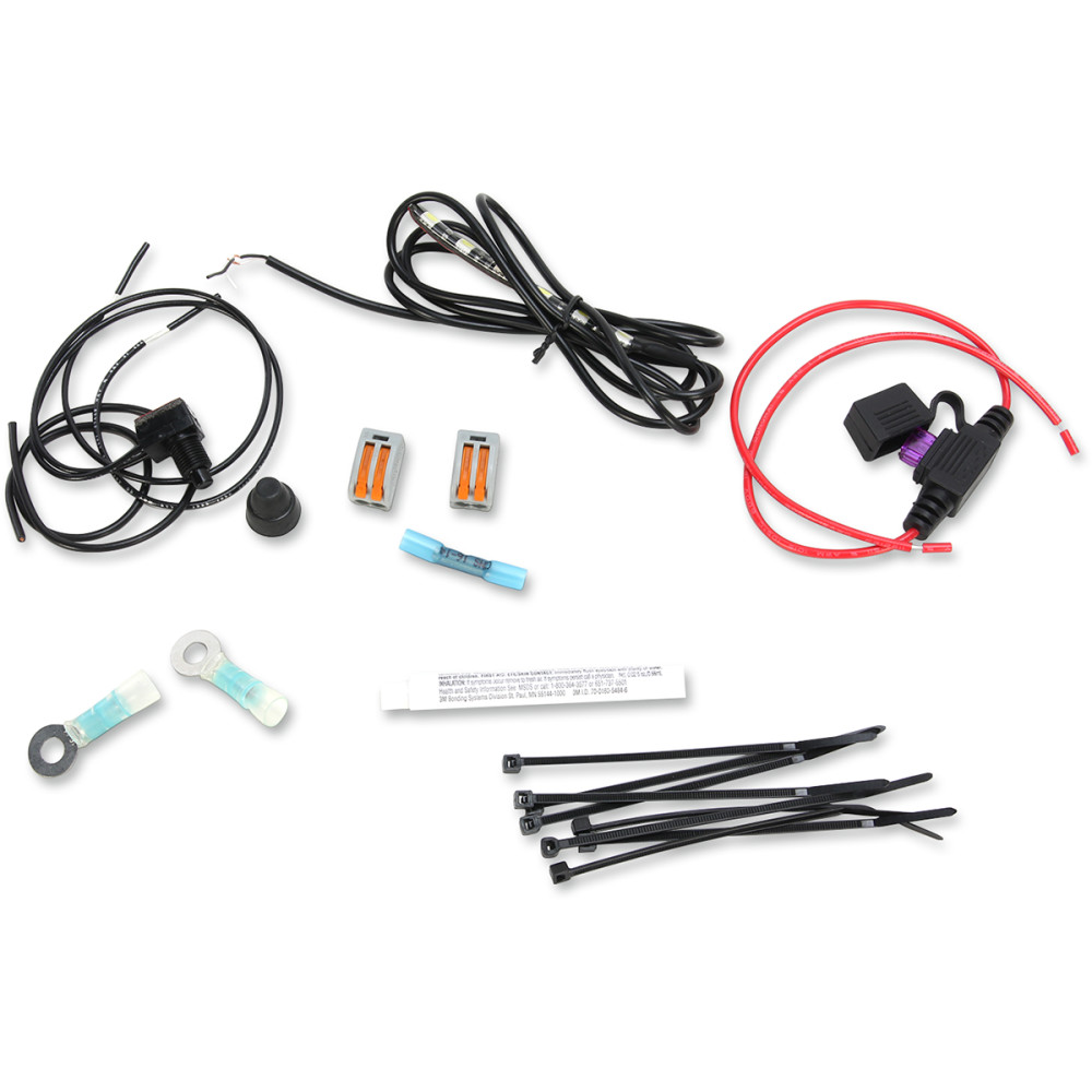 Cheese Wedge Light Kit - White