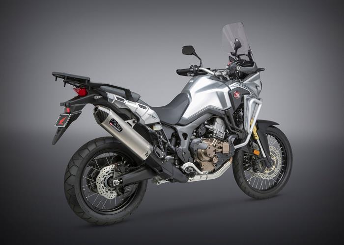 RS-4 Street Series Slip-On - Stainless Steel Muffler - Carbon Fiber End Cap