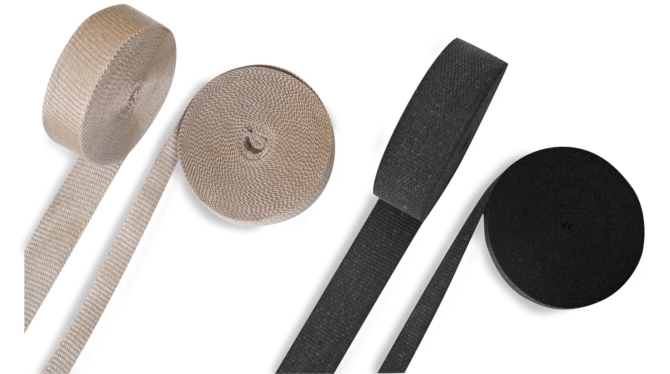 Fiberglass Exhaust Wrap - 2in. x 25ft. - Tan