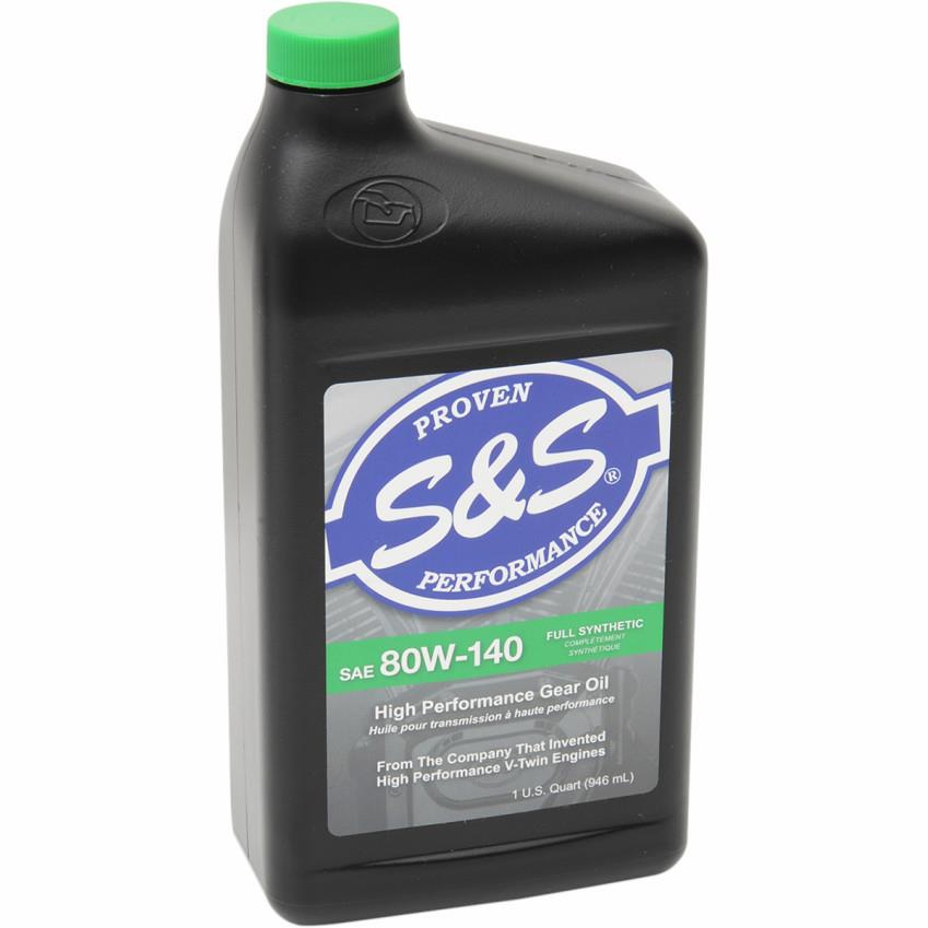 High Performance Synthetic Big Twin Gear Oil - SAE 80W-140 - 1 Qt.