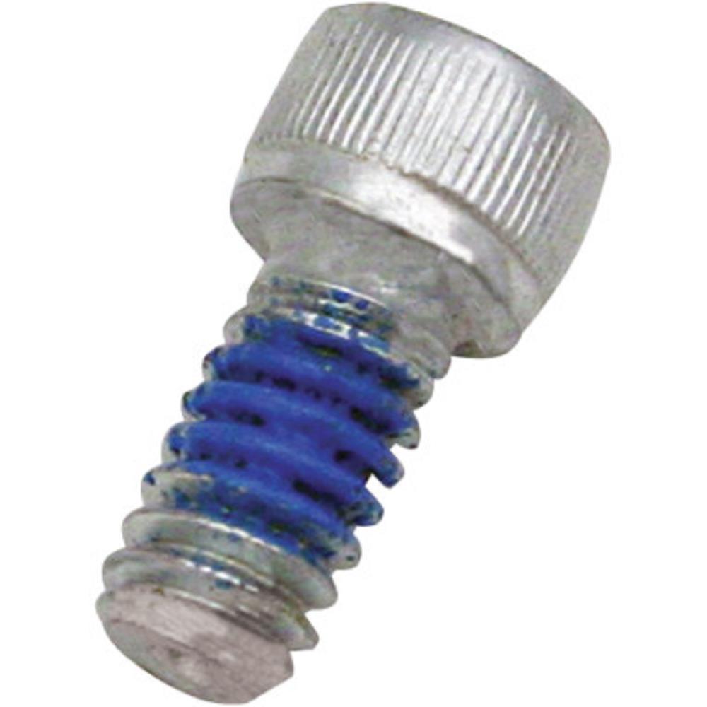 Backplate Screw with Thread Lock - 1/4-20 x 1/2in. - Zinc Plated Alloy Steel