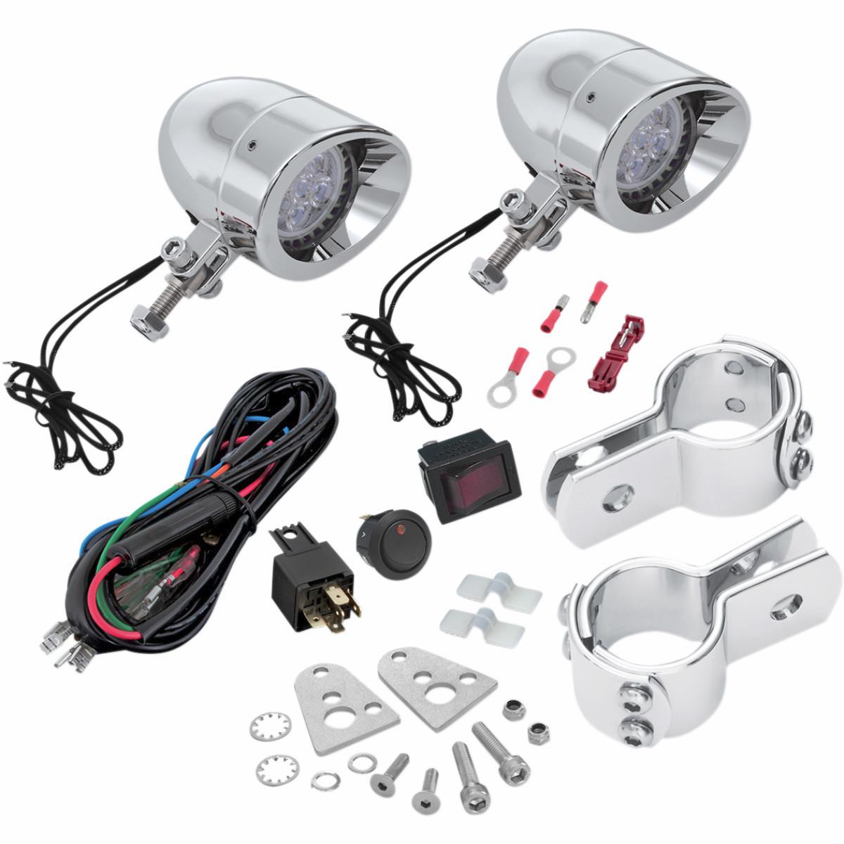 Highway Bar LED Mini Driving Light Kit - LED