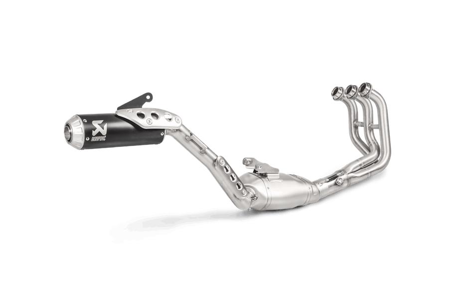 Racing Line Full System Exhaust - Black Titanium Muffler