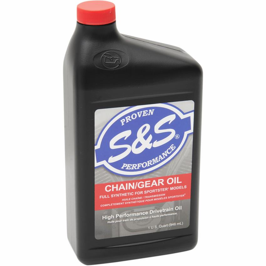 High Performance Full Synthetic Sportster Chain/Gear Oil - 1 Qt.