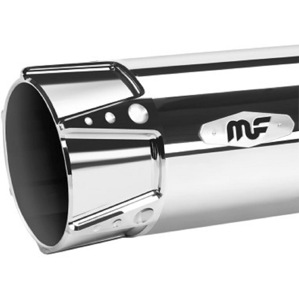 Sniper 4in. Slip-On - Chrome with Chrome End Cap