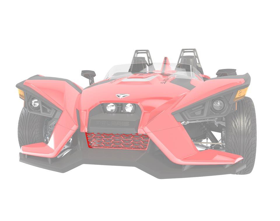 Painted Front Grille - Red Pearl