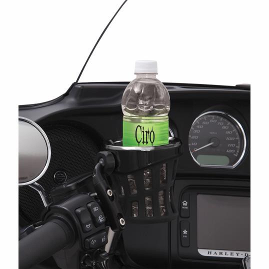 Drink Holder with Perch Mount - Black