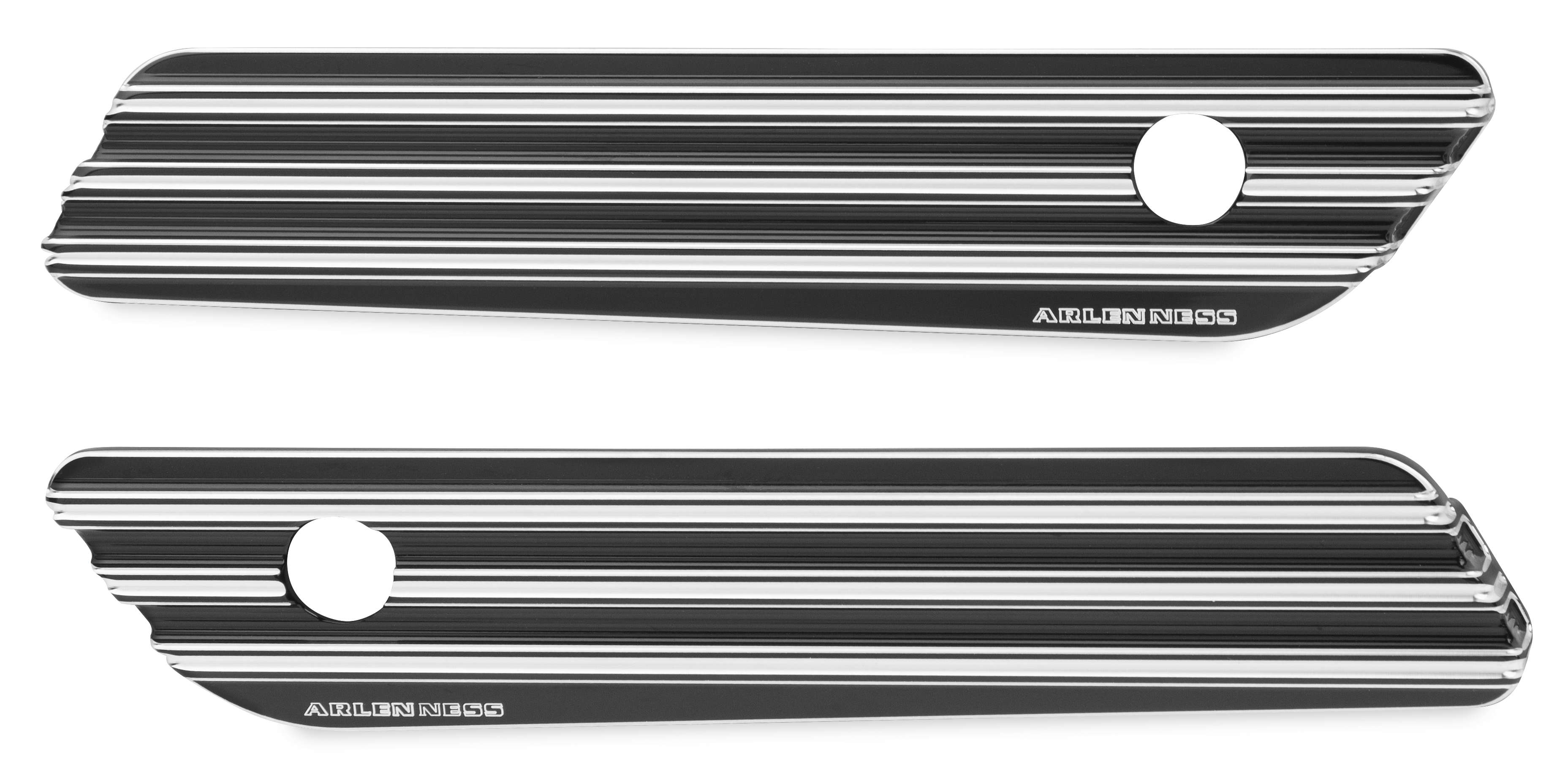 Saddlebag Latch Covers - 10-Gauge - Black