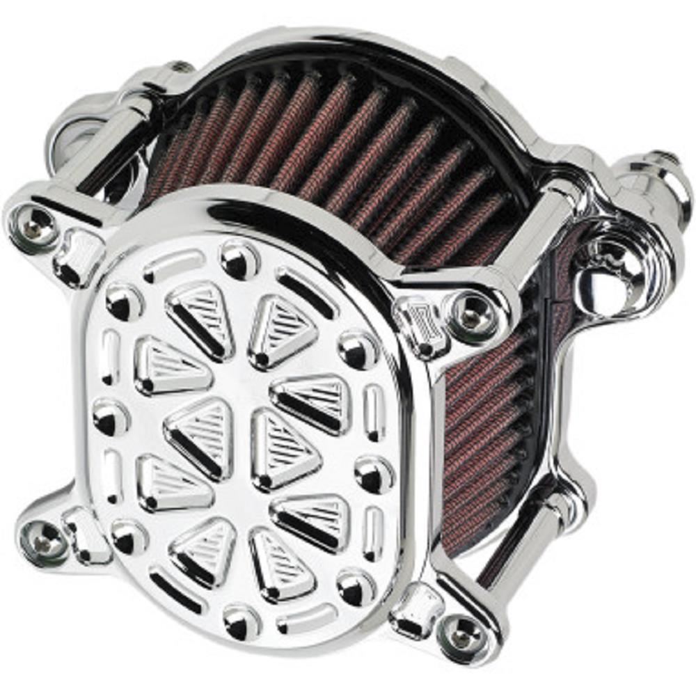 Omega Air Cleaner Assembly - Tech - Chrome